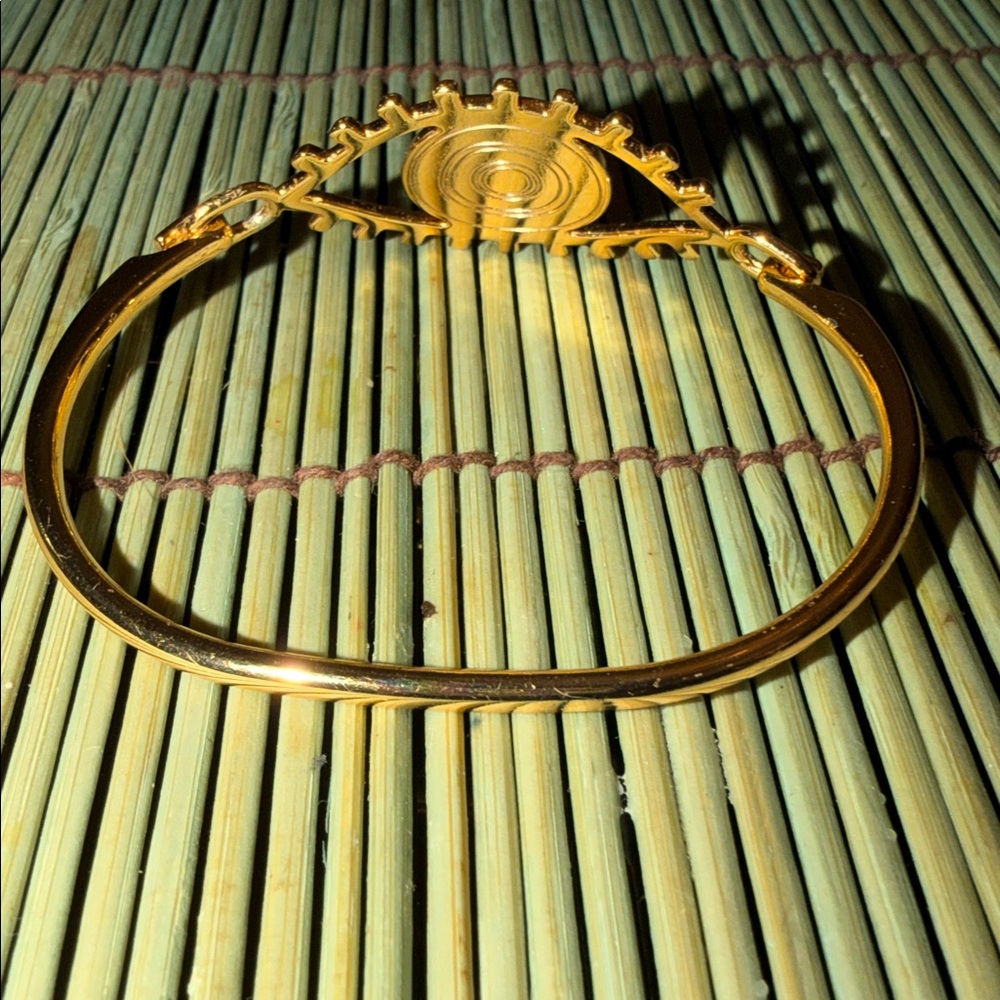 Gold Evil Eye Necklace and Bracelet/Ring Set - Picture 8 of 10